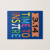 3.14時間Piパインスパイアン演算おもしろい冗談 ジグソーパズル (横)
