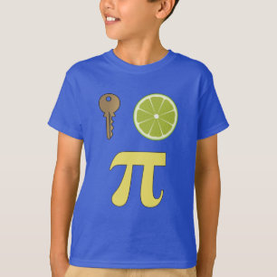 3.14鍵ライムパイPiプン数学おもしろいジョーク Tシャツ