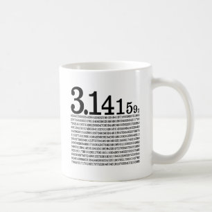 3.1415926 Pi コーヒーマグカップ