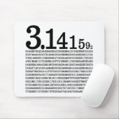 3.1415926 Pi マウスパッド (マウス)