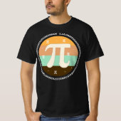 3.14 パイの日デザイン - パイの日ギフトアイデア Tシャツ (正面)