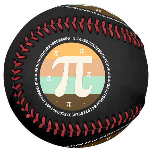 3.14 パイの日 デザイン - パイの日 ギフトのアイデア ソフトボール (正面左)