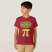 3.14 パイの日 面白い数学ジョークTシャツ Tシャツ (正面フル)