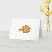 3.14.18 Pi日の誕生日の数学のおもしろいなギフト カード (黄色い花)