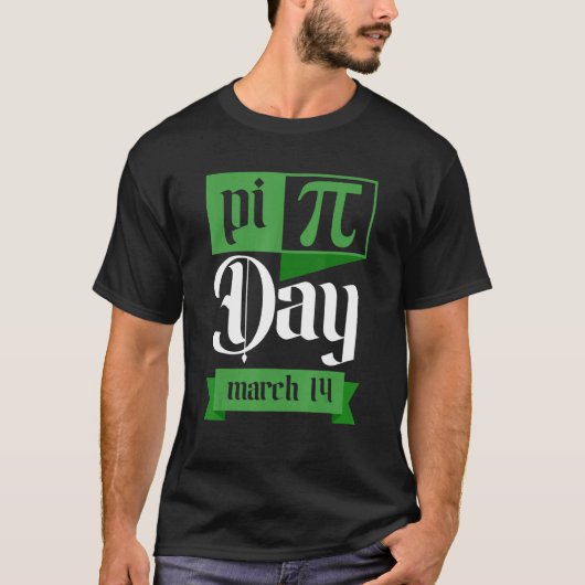 3.14 2022数学おもしろい先生は毎日のように生きる Tシャツ (正面)