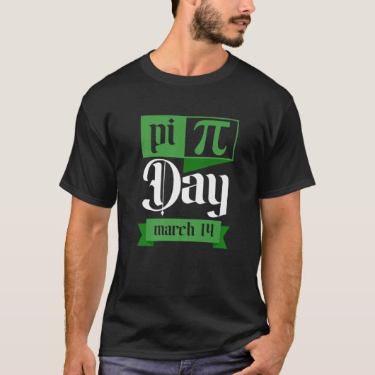 3.14 2022数学おもしろい先生は毎日のように生きる Tシャツ (正面)
