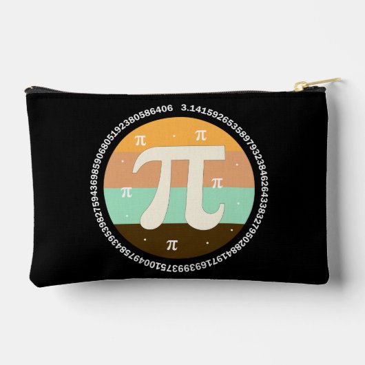 3.14 National Pi Day Design  - Pi Day Gift Idea アクセサリーポーチ (裏面)