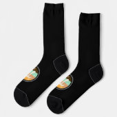 3.14 National Pi Day Design  - Pi Day Gift Idea ソックス (左)
