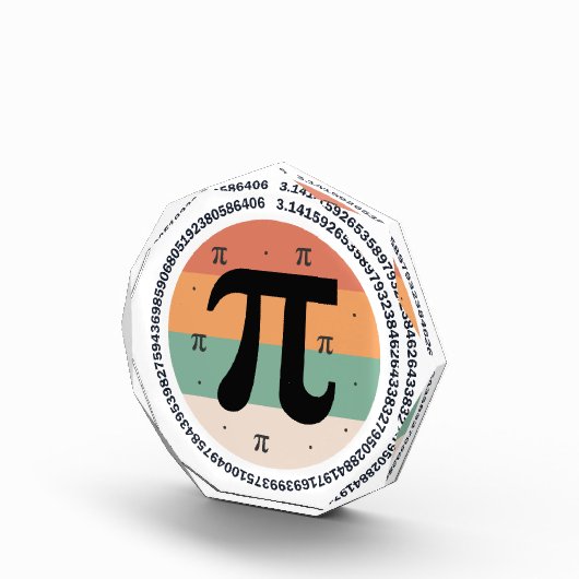 3.14 National Pi Day Design  - Pi Day Gift Idea フォトブロック (右)