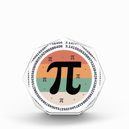 3.14 National Pi Day Design - Pi Day Gift Idea フォトブロック (正面)