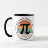 3.14 National Pi Day Design  - Pi Day Gift Idea マグカップ (左)