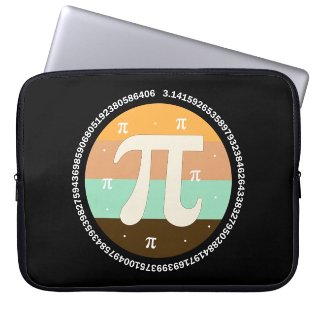 3.14 National Pi Day Design  - Pi Day Gift Idea ラップトップスリーブ (正面)