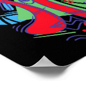 3.14 Pi日の算数デザイン ポスター (角)