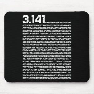3.14 Pi日Math不合理な数値Pi マウスパッド