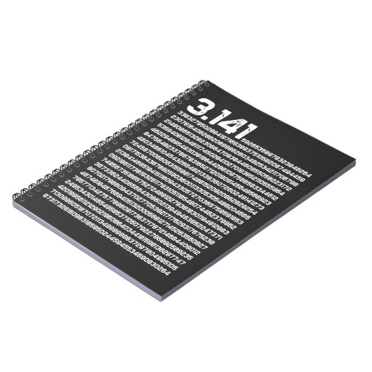 3.14 Pi Day数式不合理数Pi ノートブック (左側)