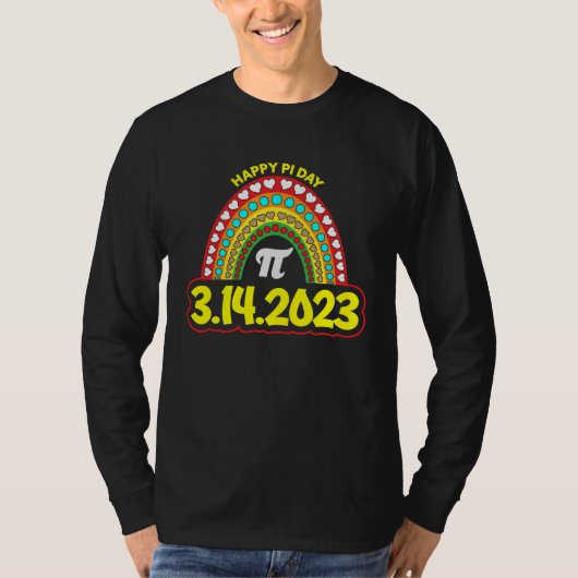 3 14 Pi Day 2023 Math Club Happy Pi Day Tシャツ (正面)