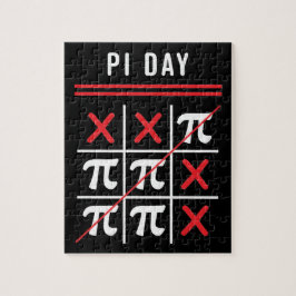 3.14 Tic-Tac-Toe NoughtsとCrosses Happy Pi Day ジグソーパズル