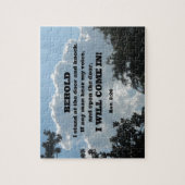 3:20見よ私はドアに立ってノックする… ジグソーパズル (縦)