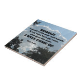 3:20見よ私はドアに立ってノックする… タイル (側面)