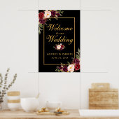 3～20x30の特別結婚歓迎 ポスター (キッチン)