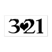 3-21ワールドダウン症候群日 ラバースタンプ (インプリント)