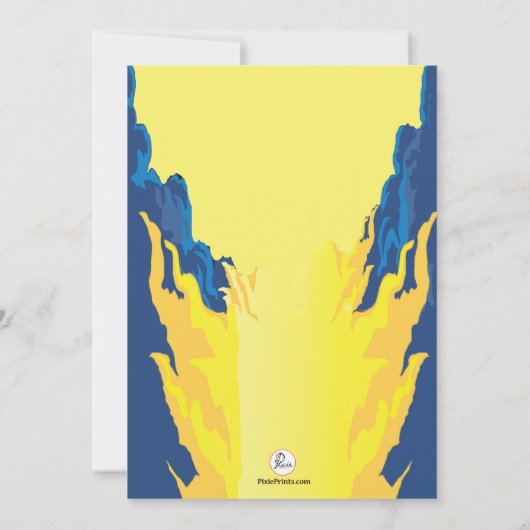 3-2-1テイクオフ宇宙誕生日パーティーへの招待 招待状 (裏面)