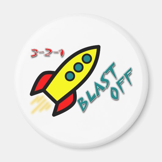 3-2-1発する マグネット (正面)