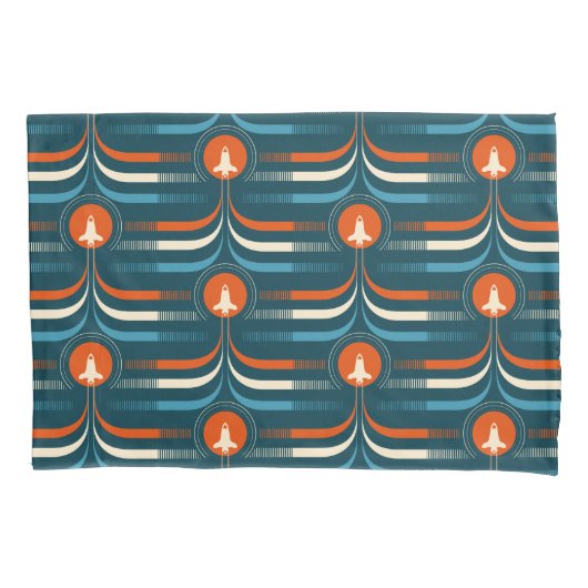 3...2...1...リフトオフ!! 枕カバー (正面)