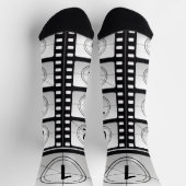 3...2...1...「映画カウントダウン」グレークルーソックス ソックス (上部)