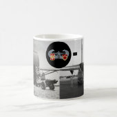 3-321遠い落雷の遺産11ozのコーヒー・マグ コーヒーマグカップ (中央)