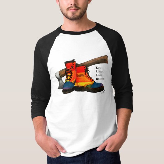 3/4袖YEAH Club Tシャツ (正面)