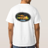 3/47th Inf. MRFのタンゴのボートCIBのワイシャツ Tシャツ (裏面)