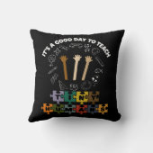 3/4、小さな人間に良い日だ教えよ、先生 クッション (裏面)