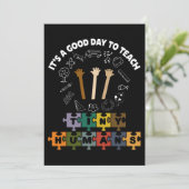 3/4、小さな人間に良い日だ教えよ、先生 招待状 (スタンド正面)