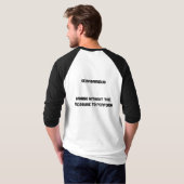3/4 Tシャツ (裏面フル)