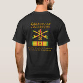 3/4th騎兵隊のカンボジアの侵入のワイシャツ tシャツ (裏面)