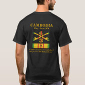 3/4th騎兵隊のカンボジアの侵入のワイシャツ tシャツ (裏面)
