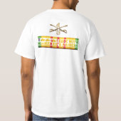 3/4th Cav Iはマッケンジーの侵入者M551 Shiによって乗りました Tシャツ (裏面)