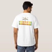 3/4th Cav Iはマッケンジーの侵入者M551 Shiによって乗りました Tシャツ (裏面フル)