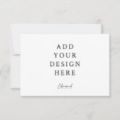 3.5インチエンクロージャカード×5 出欠カード (正面)