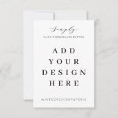 3.5インチx5インチカード印刷 (正面)