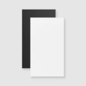 3.5インチx 2インチ磁気カード招待状 (正面/裏面)