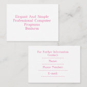 3.5インチx 2.5インチの名刺 名刺 (正面/裏面)