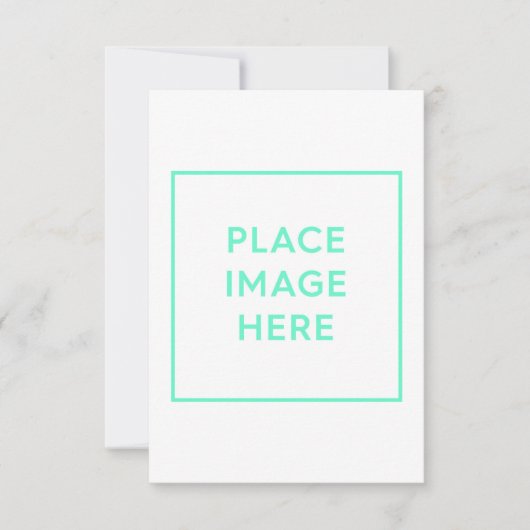 3.5インチx 5インチの応答カード 出欠カード (正面)