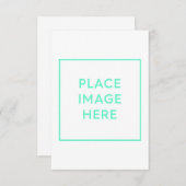 3.5インチx 5インチの応答カード 出欠カード (正面/裏面)