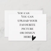 3.5インチx 5インチエンクロージャカードをカスタマイズ可能（ランドスケープ） エンクロージャーカード (正面/裏面)