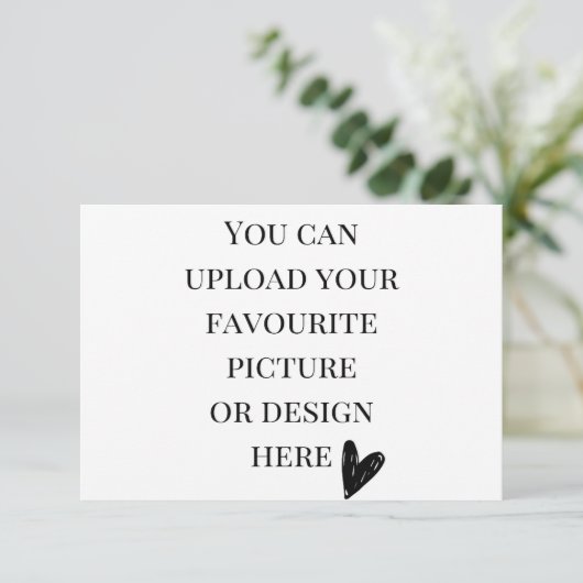 3.5インチx 5インチエンクロージャカードをカスタマイズ可能（ランドスケープ） エンクロージャーカード (スタンド正面)