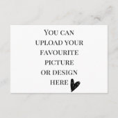 3.5インチx 5インチエンクロージャカードをカスタマイズ可能（ランドスケープ） エンクロージャーカード (裏面)