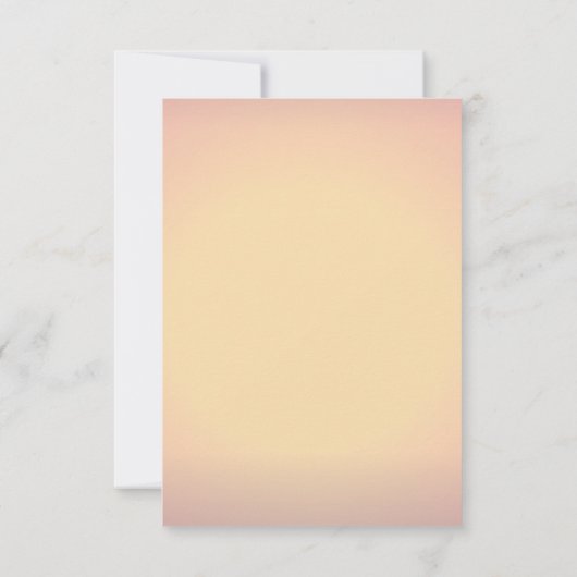 3.5インチx 5インチハワイアンビーチPalm Tree結婚ズ 招待状 (裏面)