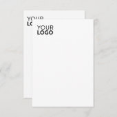 3.5インチx 5インチフラットカード (正面/裏面)